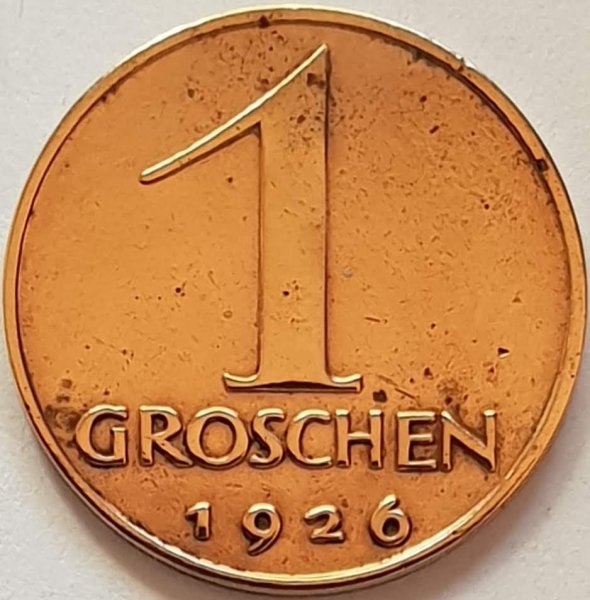 1 Groschen — Obverse