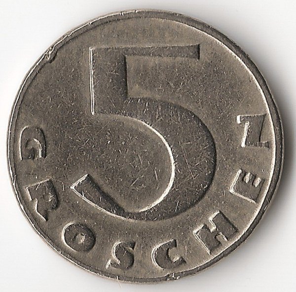 5 Groschen — Obverse
