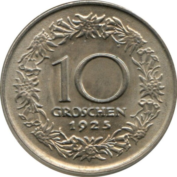 10 Groschen — Obverse
