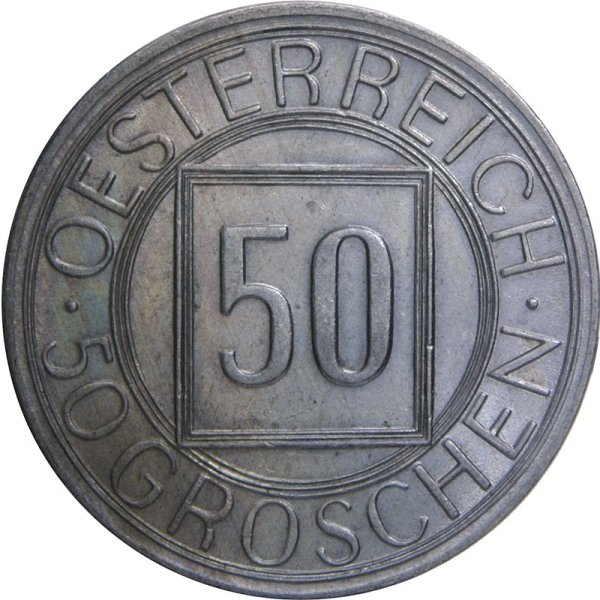 50 Groschen — Obverse