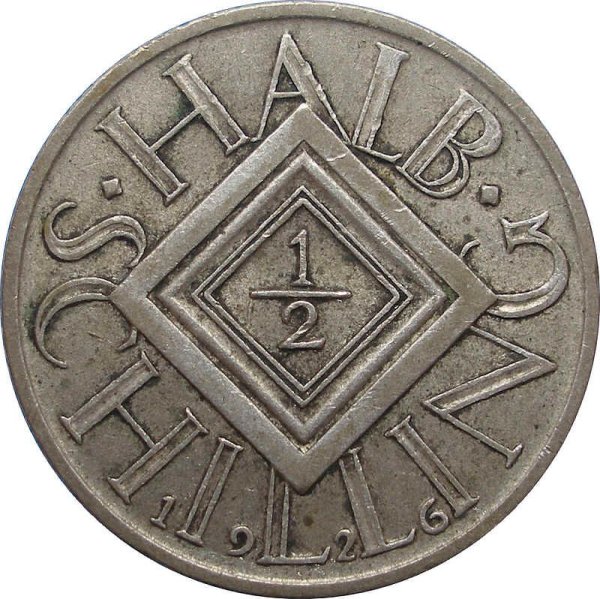 ½ Schilling (Halb Schilling) — Obverse