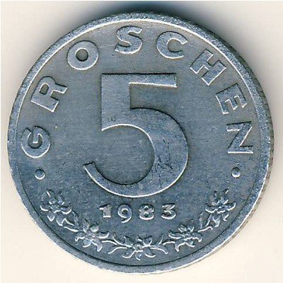 5 Groschen — Obverse