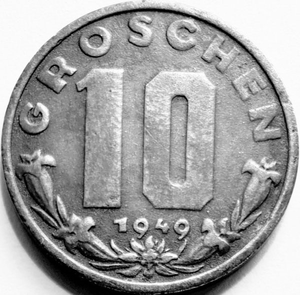 10 Groschen — Obverse