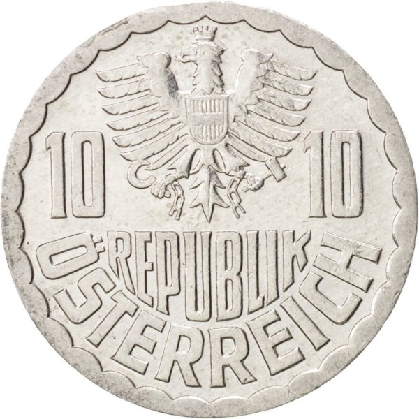10 Groschen — Reverse