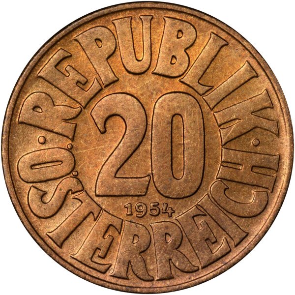 20 Groschen — Obverse