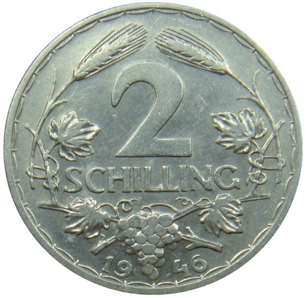 2 Schilling — Obverse