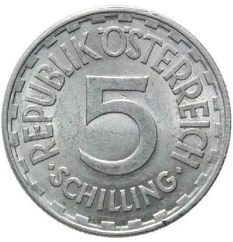 5 Schilling — Obverse