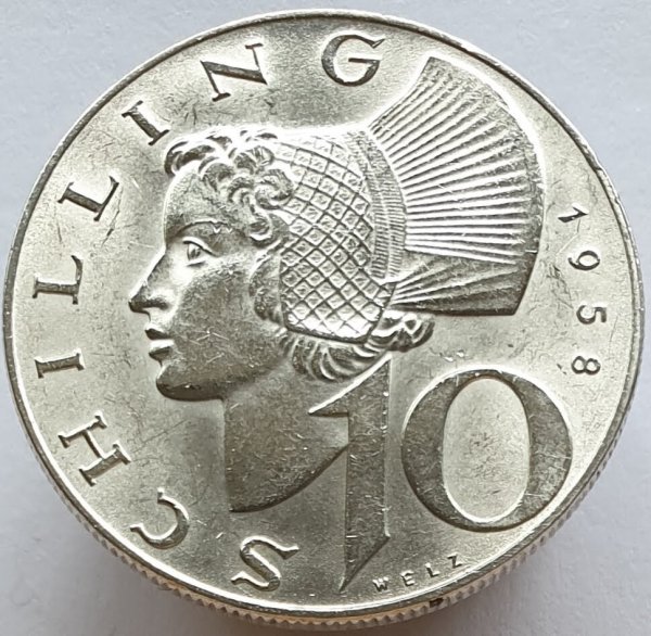 10 Schilling — Obverse