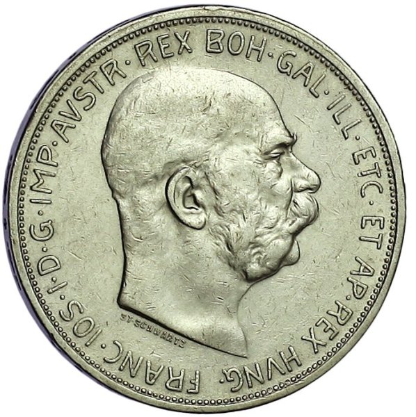5 Korona (large head) — Reverse