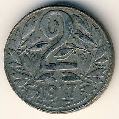 2 Heller — Obverse