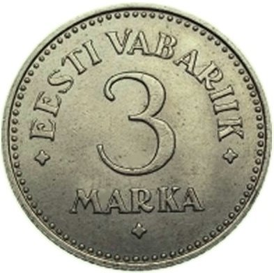 3 Marka — Obverse