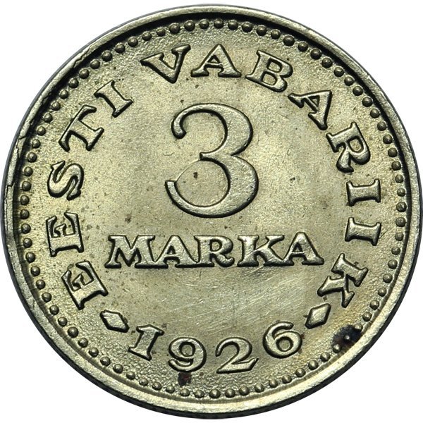 3 Marka — Obverse