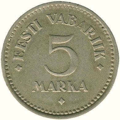 5 Marka — Obverse