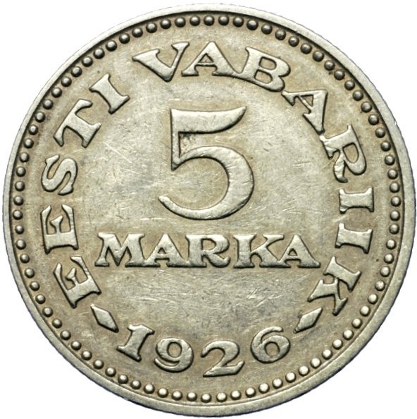 5 Marka — Obverse