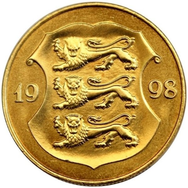 1 Kroon — Reverse