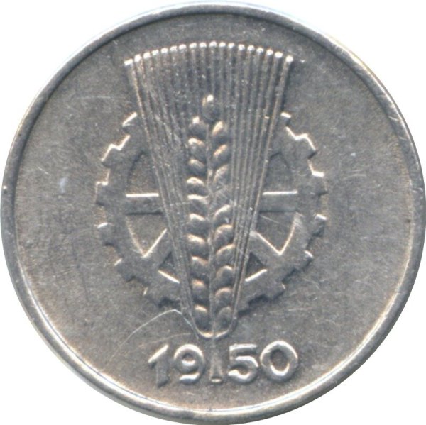 1 Pfennig — Reverse