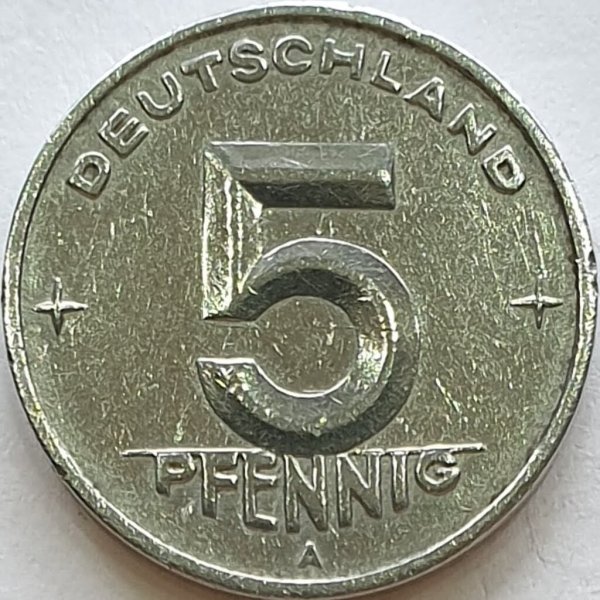 5 Pfennig — Obverse