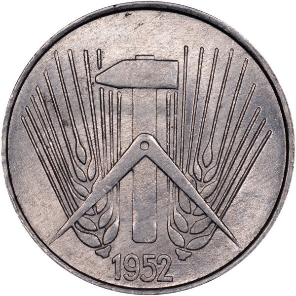 5 Pfennig — Reverse