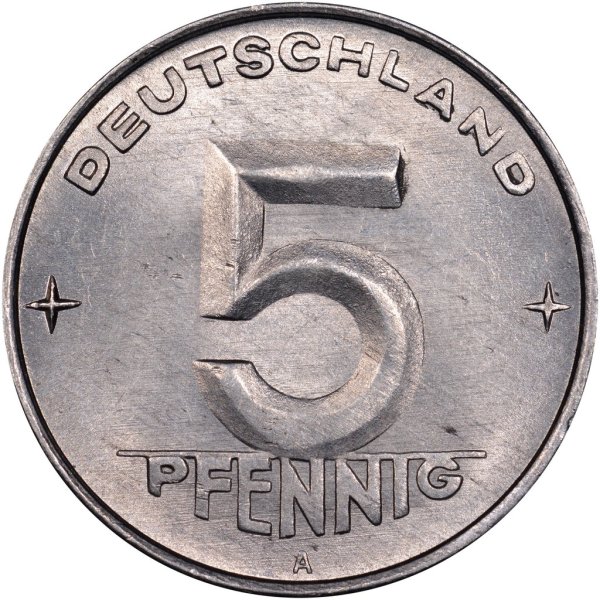 5 Pfennig — Obverse