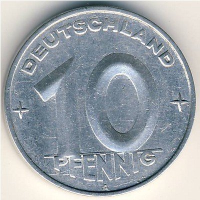 10 Pfennig — Obverse