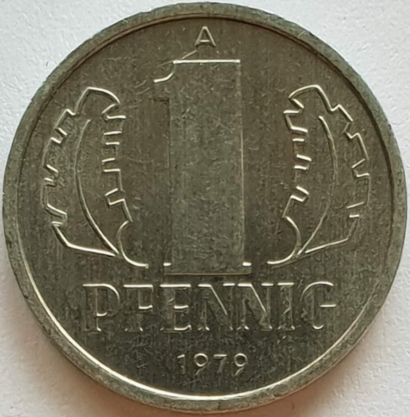 1 Pfennig (small design) — Obverse