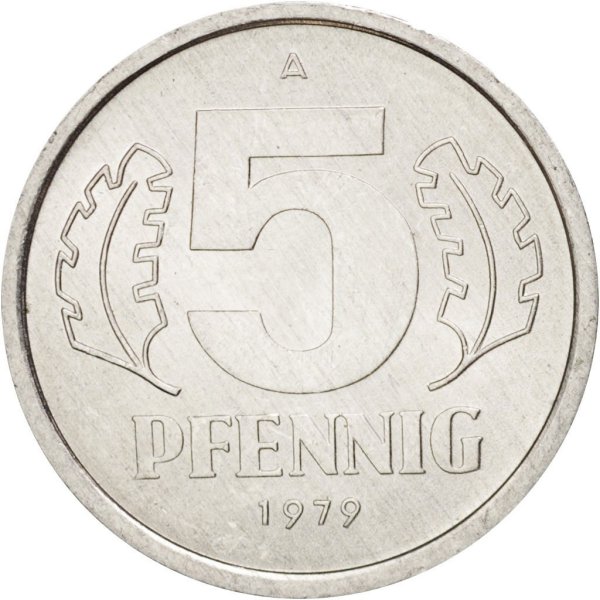 5 Pfennig (small design) — Obverse
