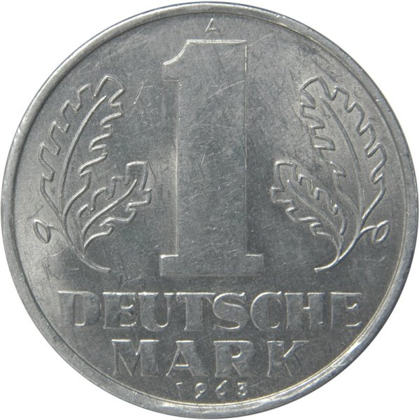 1 Mark (Deutsche Mark) — Obverse