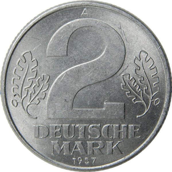 2 Mark (Deutsche Mark) — Obverse