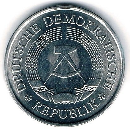 1 Mark (large 1) — Reverse