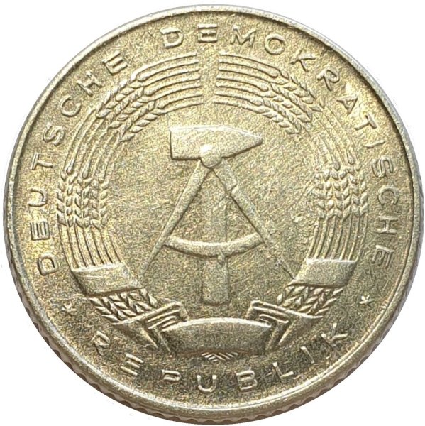 50 Pfennig (large arms) — Reverse