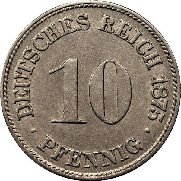 10 Pfennig (A, B, C, D, E, F, G, H, J) — Obverse