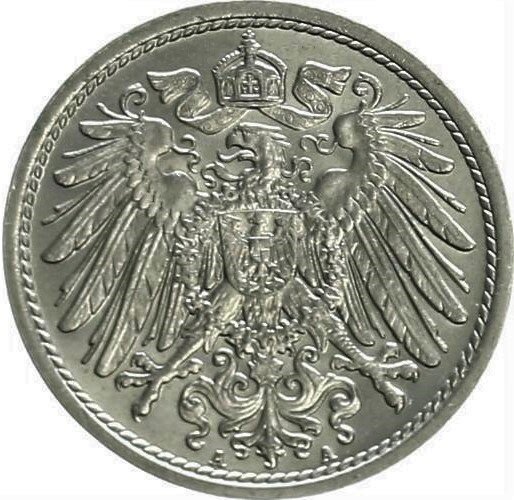 10 Pfennig (A, D, E, F, G, J) — Reverse