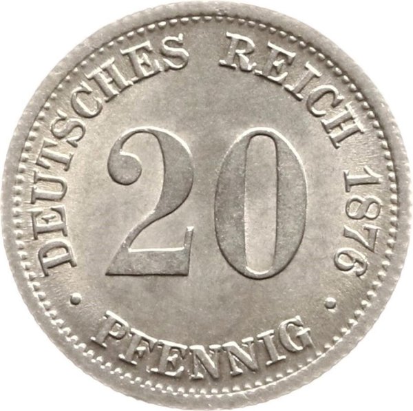 20 Pfennig (A, B, C, D, E, F, G, H, J) — Obverse