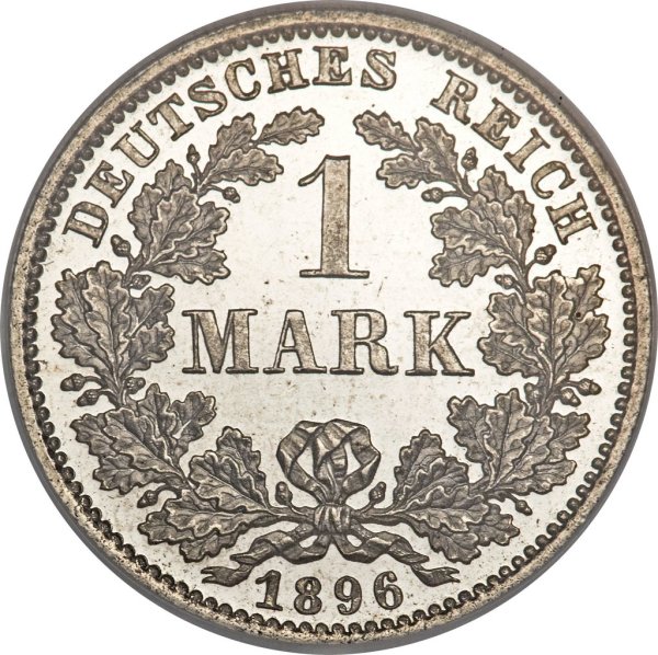 1 Mark (A, D, E, F, G, J) — Obverse