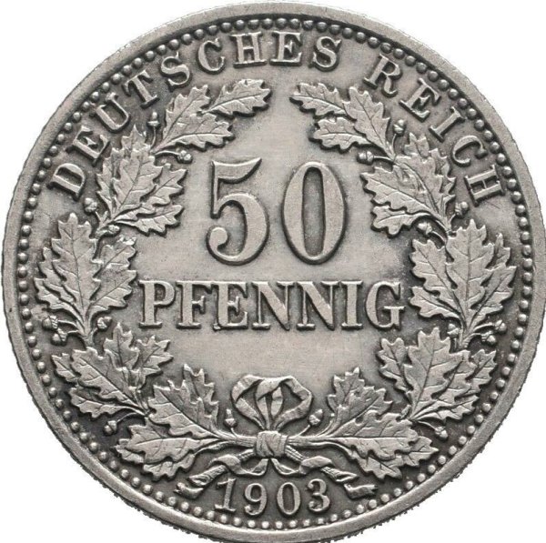 50 Pfennig — Obverse