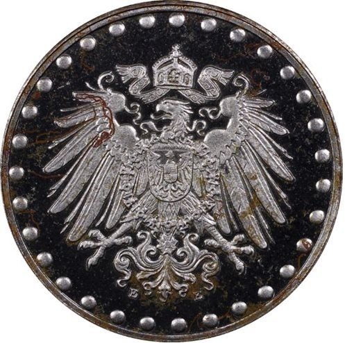 10 Pfennig (A, D, E, F, G, J) — Reverse