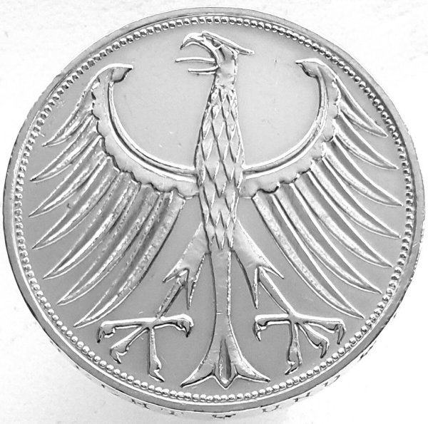 5 Mark (D, F, G, J) — Reverse