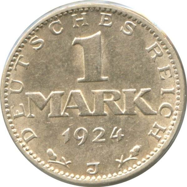 1 Mark (A, D, E, F, G, J) — Obverse