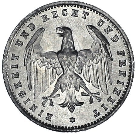 200 Mark (A, D, E, F, G, J) — Reverse