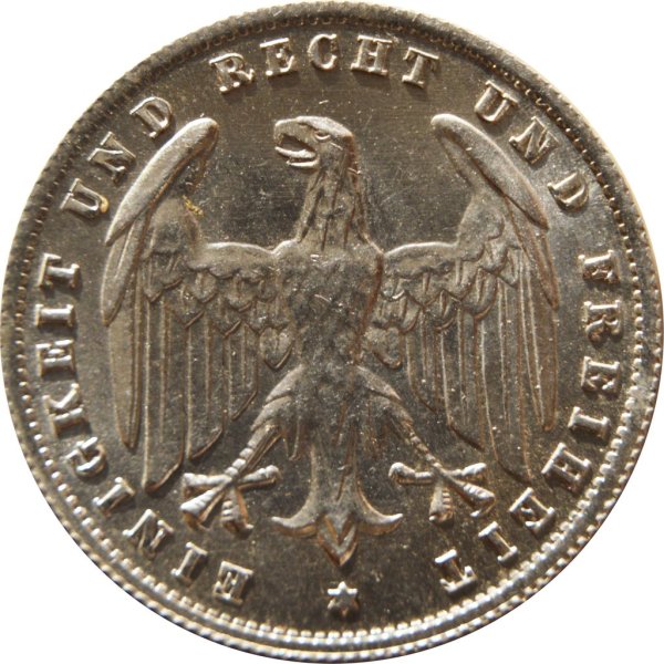 500 Mark (A, D, E, F, G, J) — Reverse