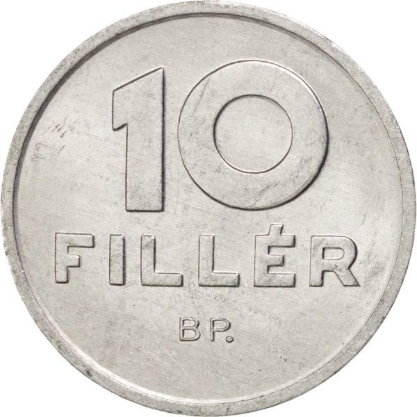10 Fillér — Obverse