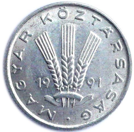 20 Fillér — Reverse