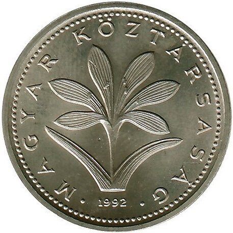 2 Forint — Reverse