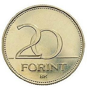 20 Forint (Hungarian iris (Iris aphylla hungarica)) — Obverse