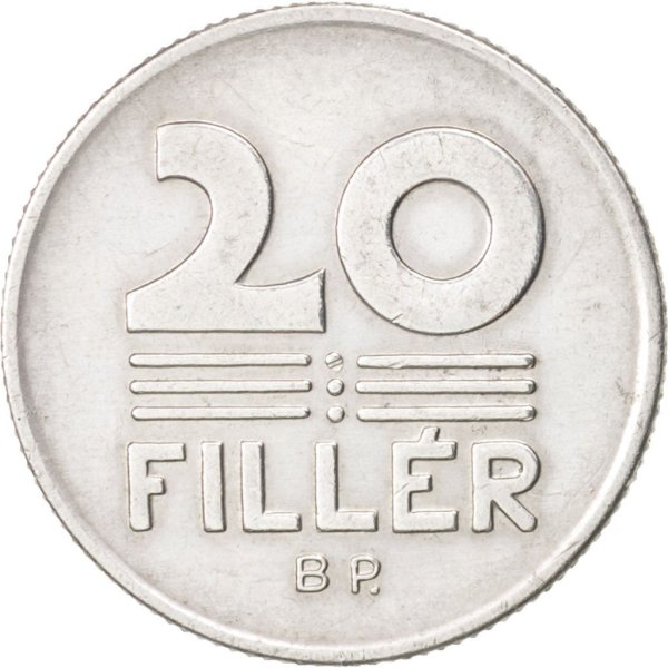 20 Fillér — Obverse
