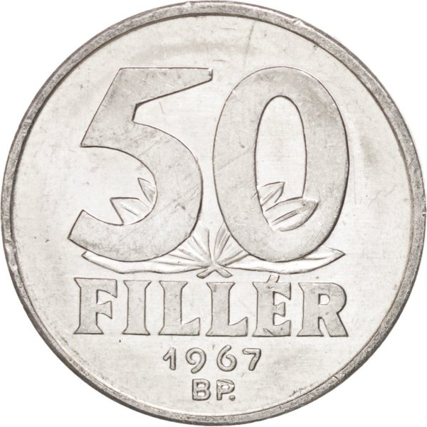 50 Fillér — Obverse