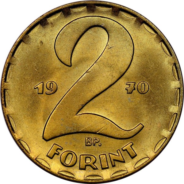 2 Forint — Obverse