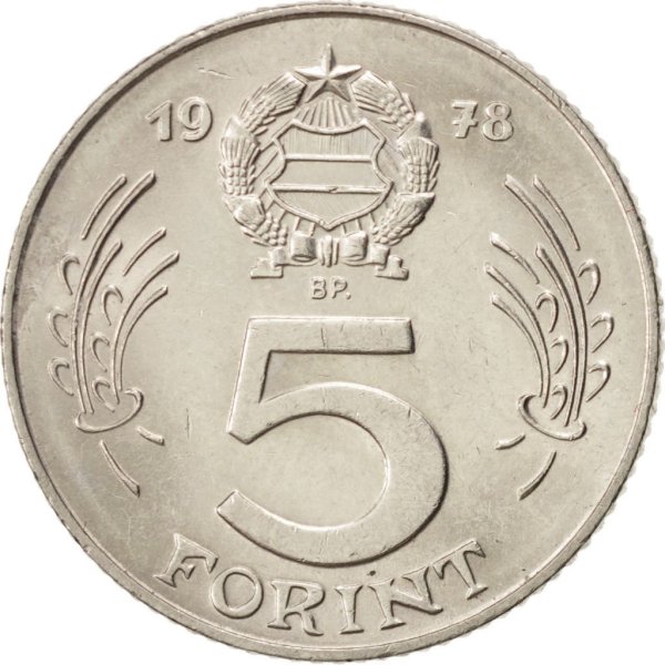5 Forint — Obverse