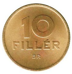 10 Fillér — Obverse