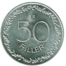50 Fillér — Obverse